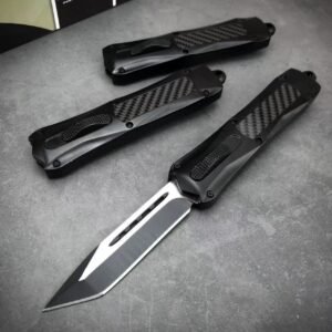 Zinc-handle Butterfly 3300 Carbon Fiber OTF OTF Knife