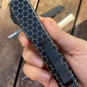 Microtech UT Textured-Handle OTF Knife