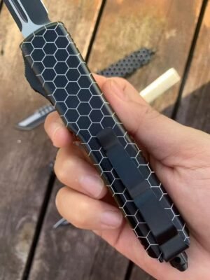 Microtech UT Textured-Handle OTF Knife