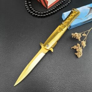 M10 Swordfish Gold Fold Folding Knife