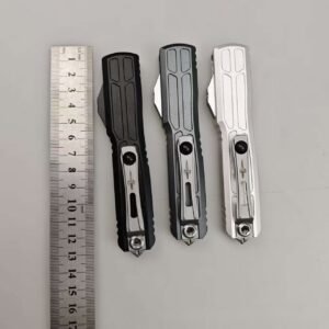 Microtech UT-EX OTF Knife with Dagger-Logo Pocket Clip