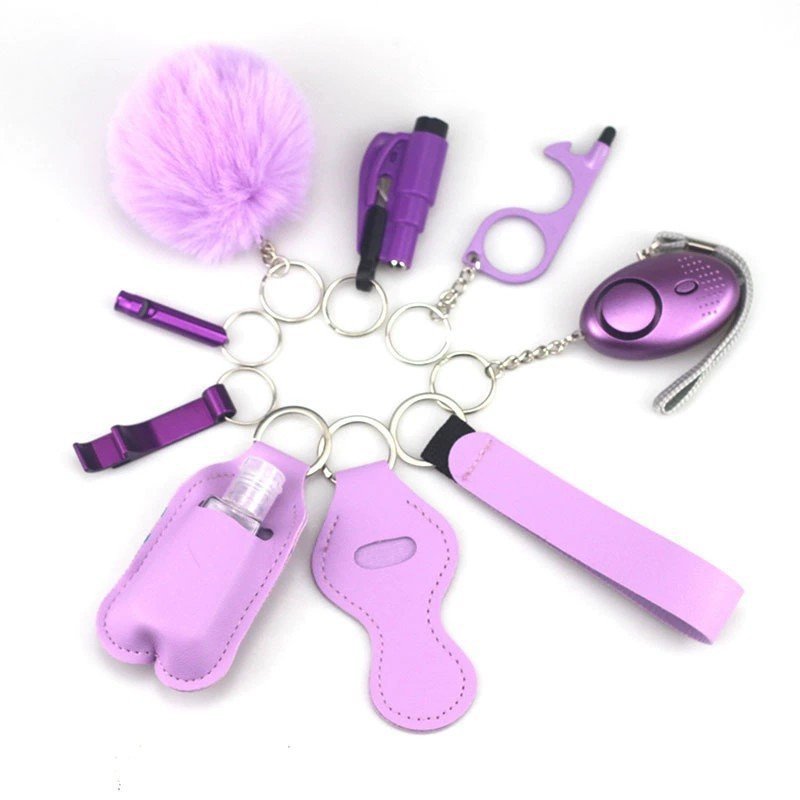 8.jpg Personal Defense Keychain Popular Self-Defense 10-Piece Set