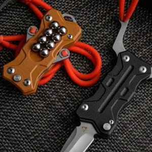 Pocket Knife Practicality Folding G10 Slingshot Knife