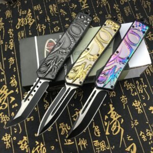 The Dragon Leapt Straight Up OTF Knife