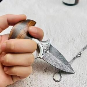 Fortune Damascus Push Dagger