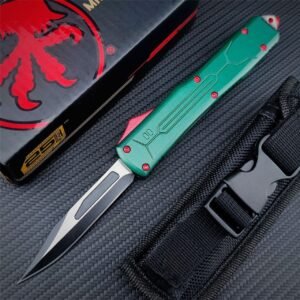 Zinc-handle Microtech Bounty Hunter OTF Knife