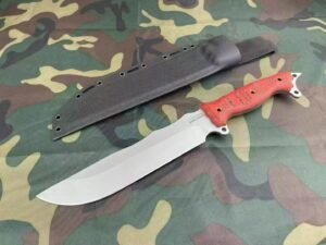Bass Obstacle Clearing Tactics Small Straight Fixed Blade Knife