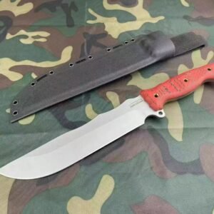 Bass Obstacle Clearing Tactics Small Straight Fixed Blade Knife