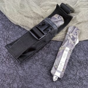 Camouflage A07 Double Peak OTF OTF Knife