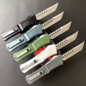 Microtech Dalong 3rd Generation Triangle Screw Transparent Version OTF Knife