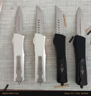 Microtech Big Dragon Gen 2 OTF Knife with Dagger and Claw Logos