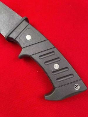 Three-Eye Kukri Knife with Rubber Handle
