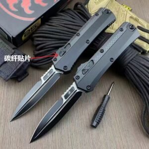 Microtech: All Black Snake God, Black Blade