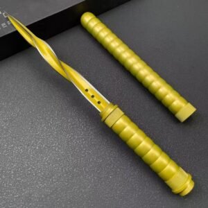 Gold Multi-Function Triangular Spike Knife