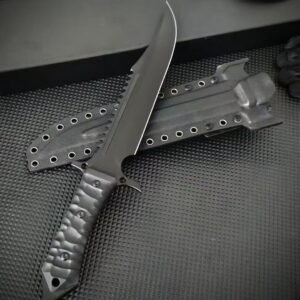 Rambo Ghost Mirror Lan Fixed Blade Knife