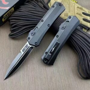 Microtech: All Black Snake God, Black Blade