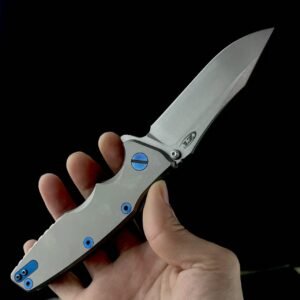 ZT0392 Titanium Handle Folded Folding Knife