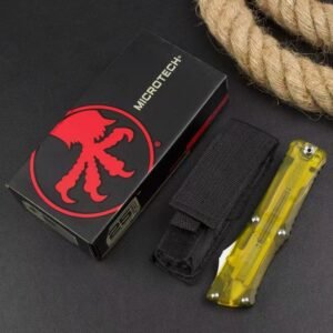 Microtech Dalong 3rd Generation Transparent OTF Knife