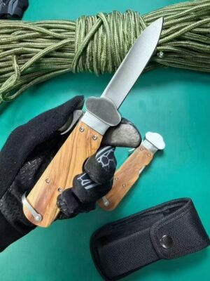 German Paratrooper Gravity Knife with Canopy Cutter