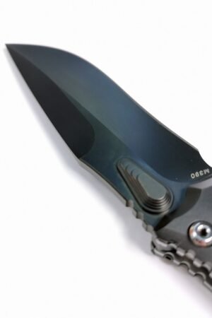Microtech Amphibious M390 Sanding DLC Blade SF Express