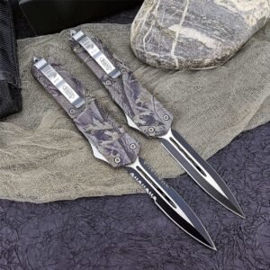 Camouflage A07 Double Peak OTF OTF Knife