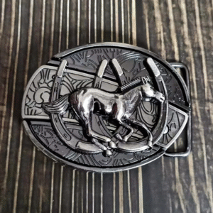 Horse Racing Knife belt buckle knife