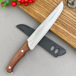 Small, Straight Bone-cutting One-piece Keel Boning Knife