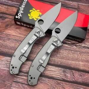 Spyderco C122 Titanium-Handle Folding Knife