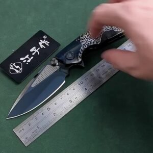 Undead Tiger Wei New Edition M390 Mirror DLC Blade Titanium Alloy Handle SF