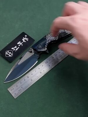 Undead Tiger Wei New Edition M390 Mirror DLC Blade Titanium Alloy Handle SF