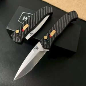 Buck 838 Carbon-Fiber Handle Side-Opening Knife