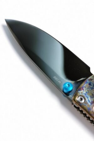 Butterfly 535 M390 Ultramirror Light DLC Blade Titanium Handle SF Express