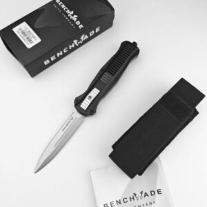 Butterfly Twin Peaks Straight Out 3200 Black Sand OTF Knife