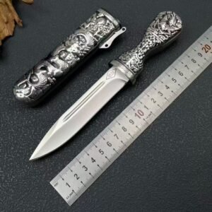 Dalaizi Engraved Fixed Blade Knife
