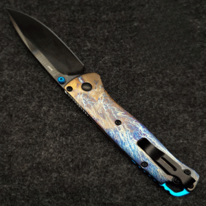 Butterfly 535 Sand DLC M390 Titanium Handle SF Folding Knife