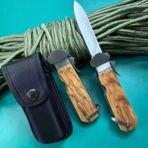 German Paratrooper Gravity Knife with Canopy Cutter