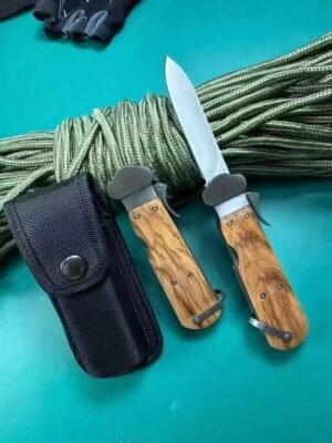German Paratrooper Gravity Knife with Canopy Cutter