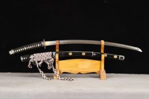 Ghost Handmade Black Samurai Fixed Blade Knife