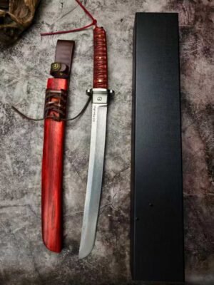 Honshu Red Demon Extreme-Core Samurai Fixed Blade Knife