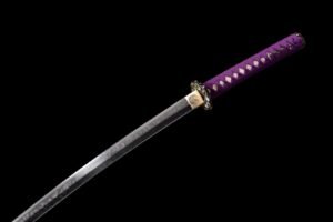 Purple-Sheath Commander Samurai Fixed Blade Knife