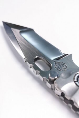 The Pioneer SMF M390 Titanium Alloy Handle SF Express Folding Knife