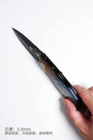 Dance Of The Undead M390 Sanding DLC Blade Titanium Alloy Handle SF Express