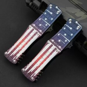 Microtech Hera US Flag OTF Knife