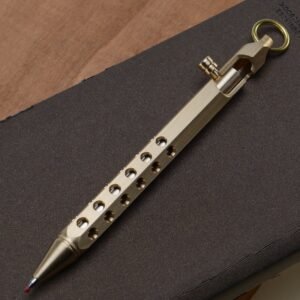 Brass Tactical Pen Handmade Machine Gun Pen