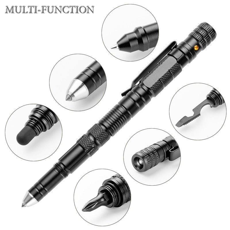 Multi-Function-Tactical-Pen-Emergency-Flashlight-Screwdriver-Bottle-Opener-Window-Breaker-Outdoor-Survival-Self-Rescue-EDC.jpg Multi Function Tactical Pen Emergency Flashlight Screwdriver Bottle Opener Window Breaker Outdoor Survival Self Rescue EDC Tool