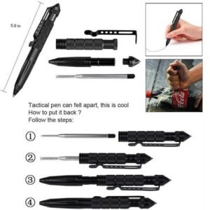 Multifunctional Mini Pocket tactical pens Tactical defensa personal defense