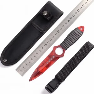 Tethered Skeleton Knife Outdoor High Hardness Army Knife Stainless Steel Small Straight Knife