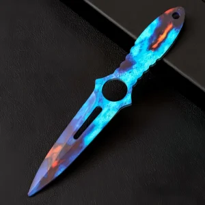 Skeleton Knife Stainless Steel Metal Training Ornamental Knife