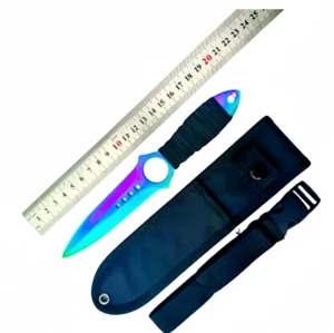 Tethered Skeleton Knife Outdoor High Hardness Army Knife Stainless Steel Small Straight Knife