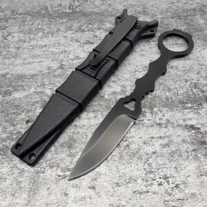 Outdoor hunting small straight knife BM butterfly 176 survival camping knife EDC portable knife